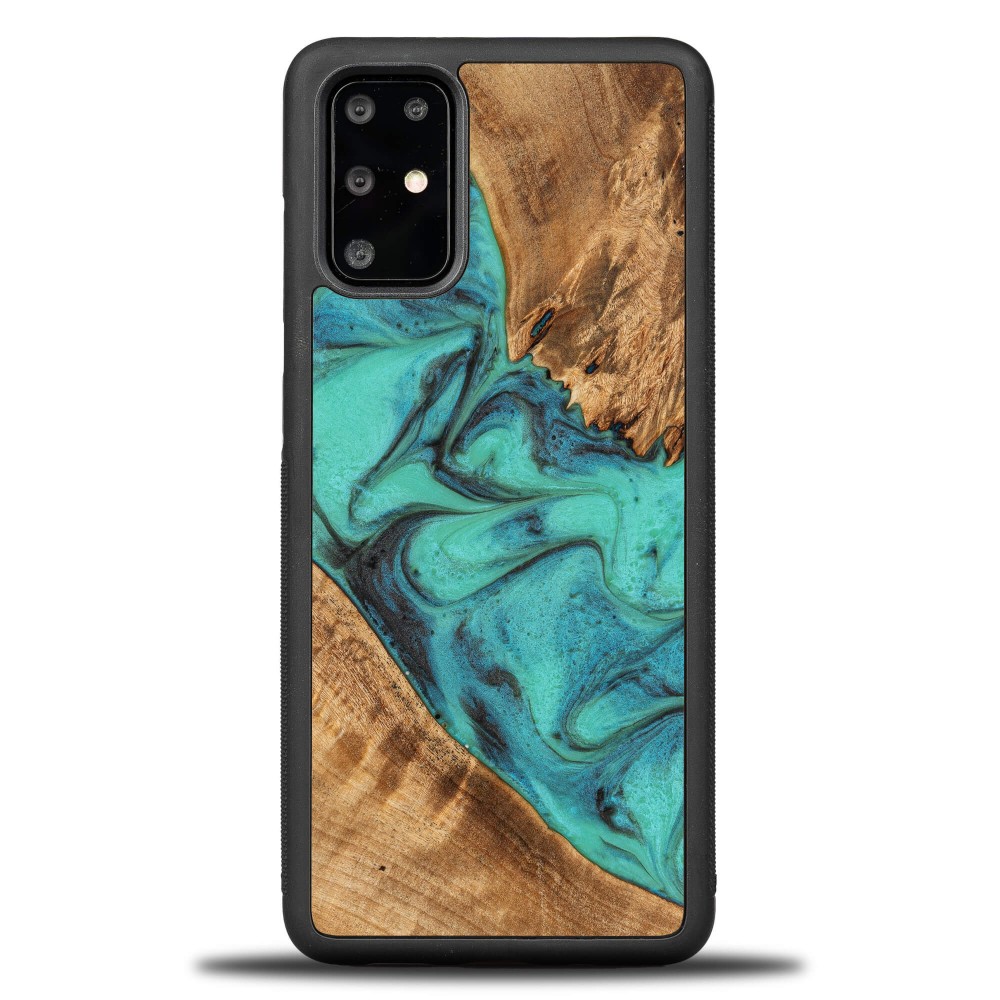 Bewood Resin Case - Samsung Galaxy S20 Plus - Turquoise