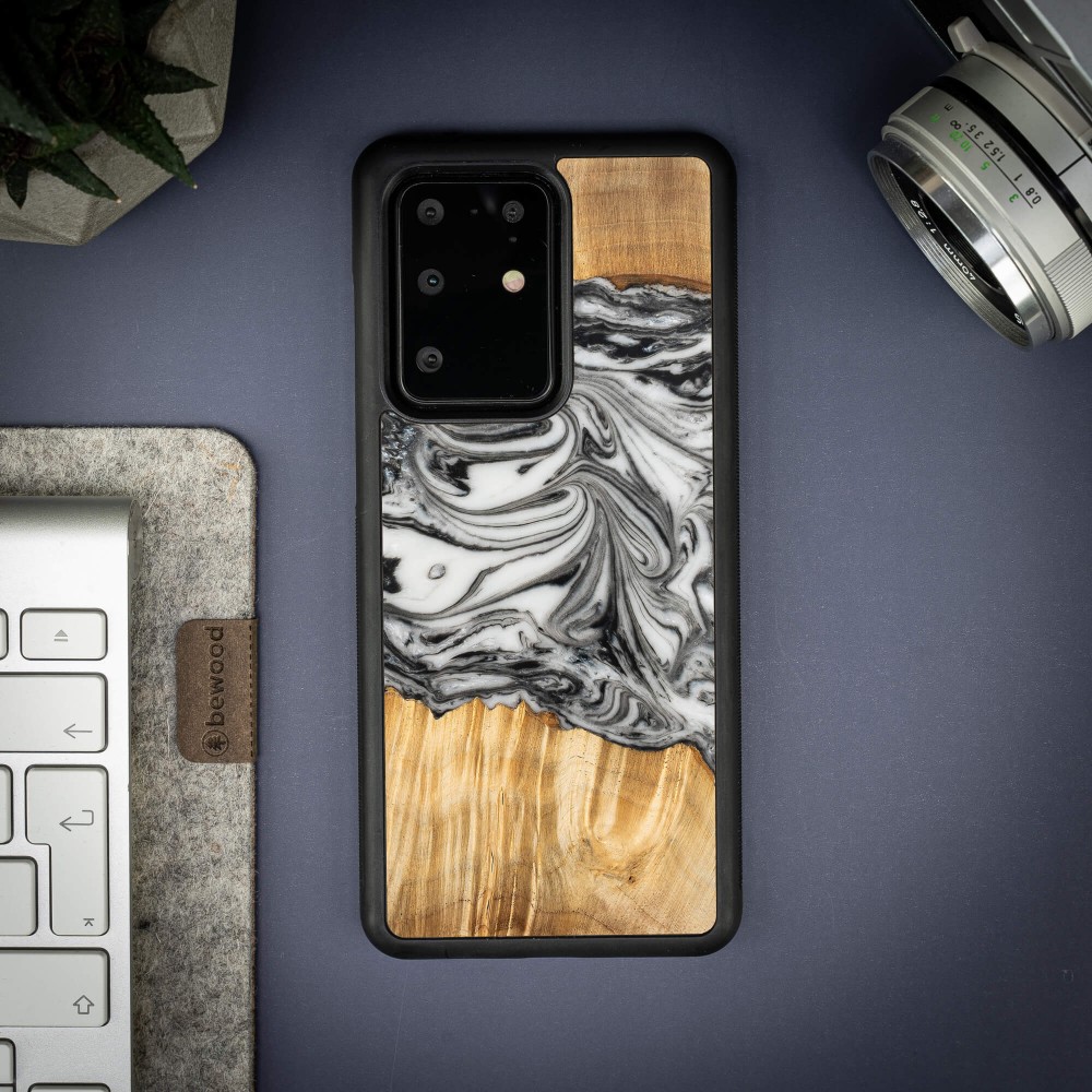 Bewood Resin Case - Samsung Galaxy S20 Ultra - 4 Elements - Earth