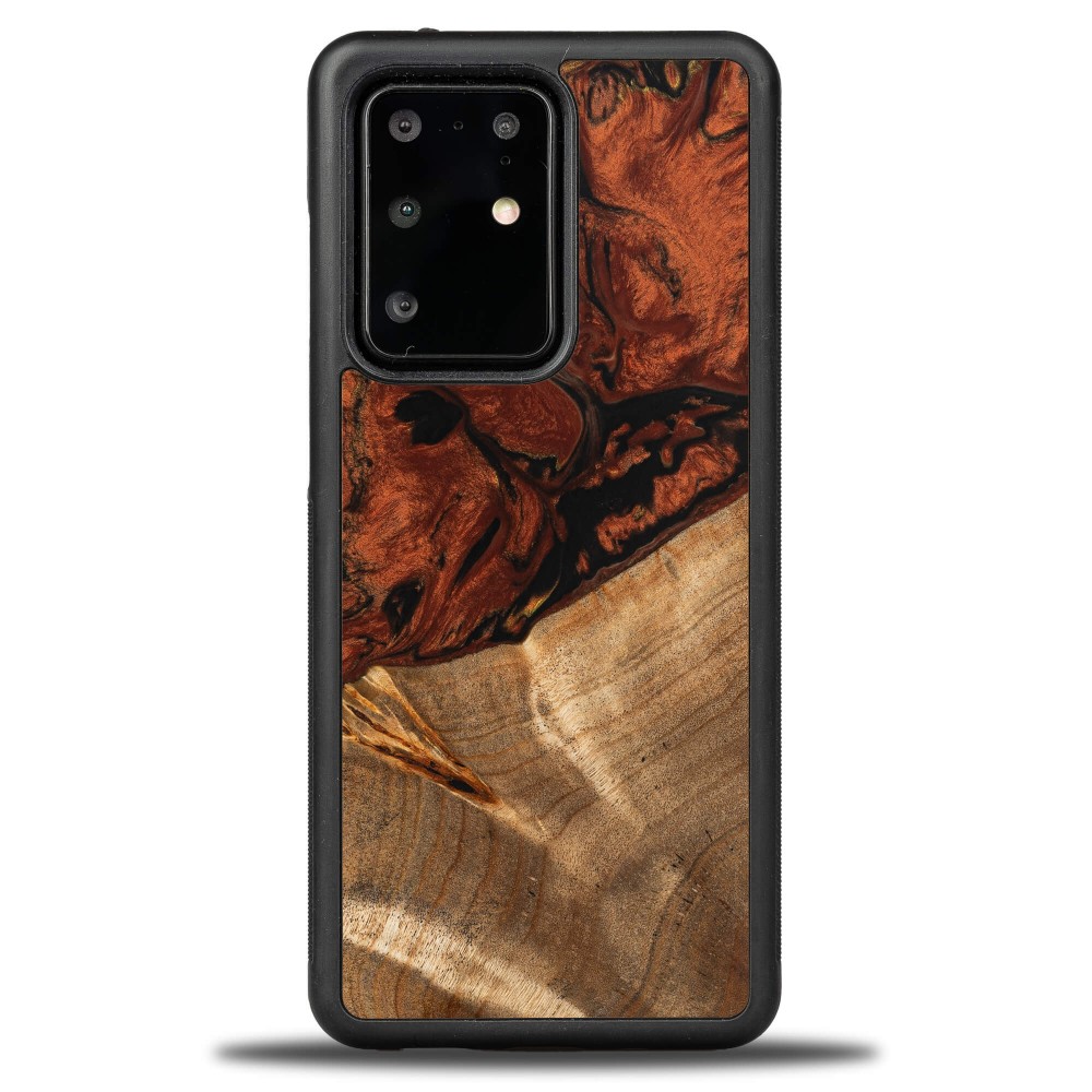 Bewood Resin Case - Samsung Galaxy S20 Ultra - 4 Elements - Fire