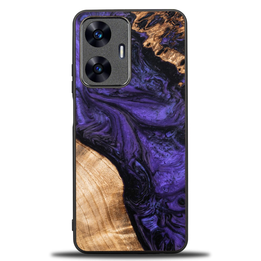 Bewood Resin Case - Realme C55 - Violet