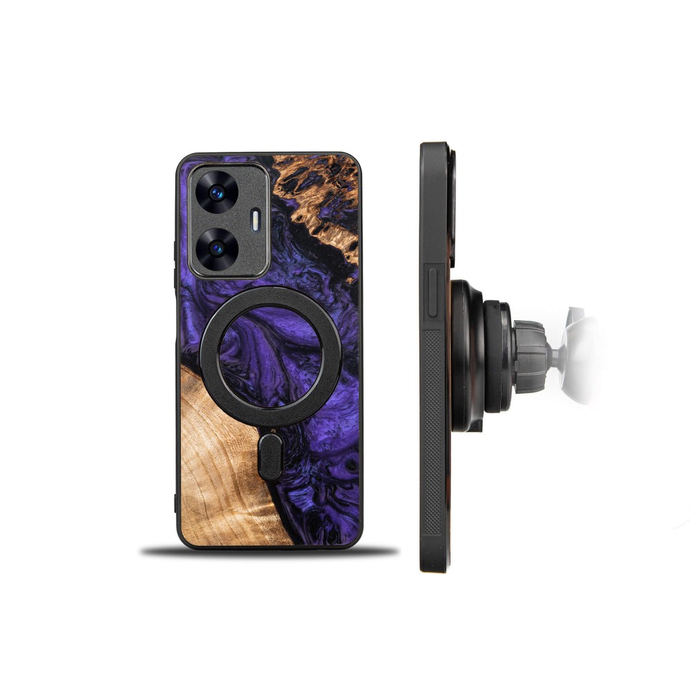 Bewood Resin Case - Realme C55 - Violet