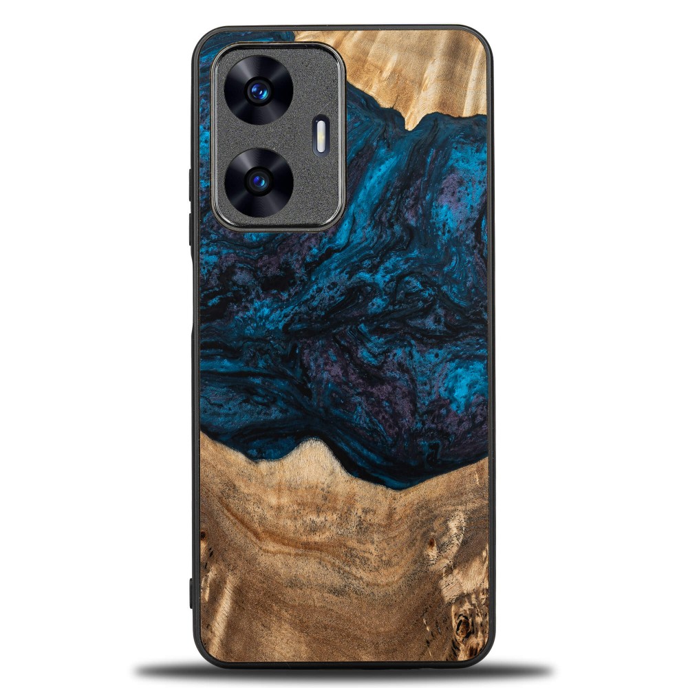 Bewood Resin Case - Realme C55 - Planets - Neptune