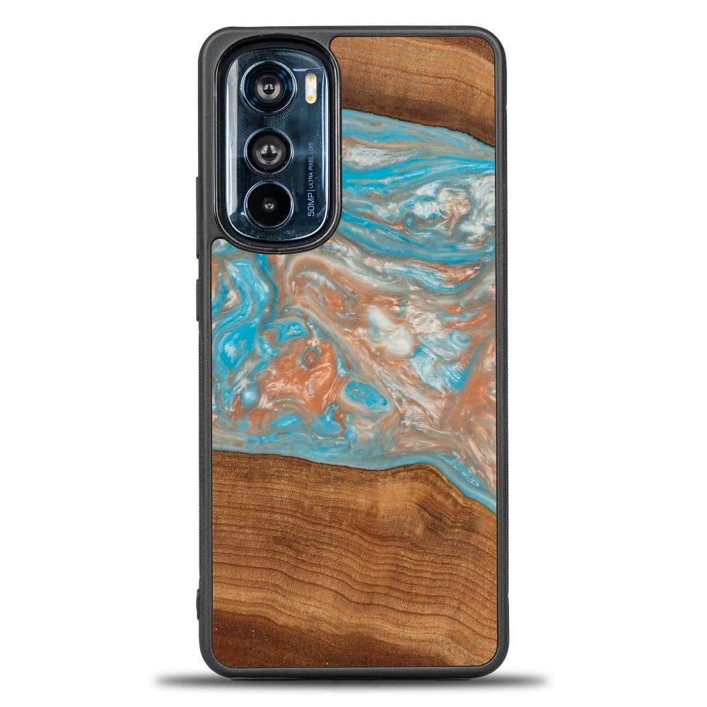 Etui Bewood Unique - Motorola Edge 30 - Planets - Saturn