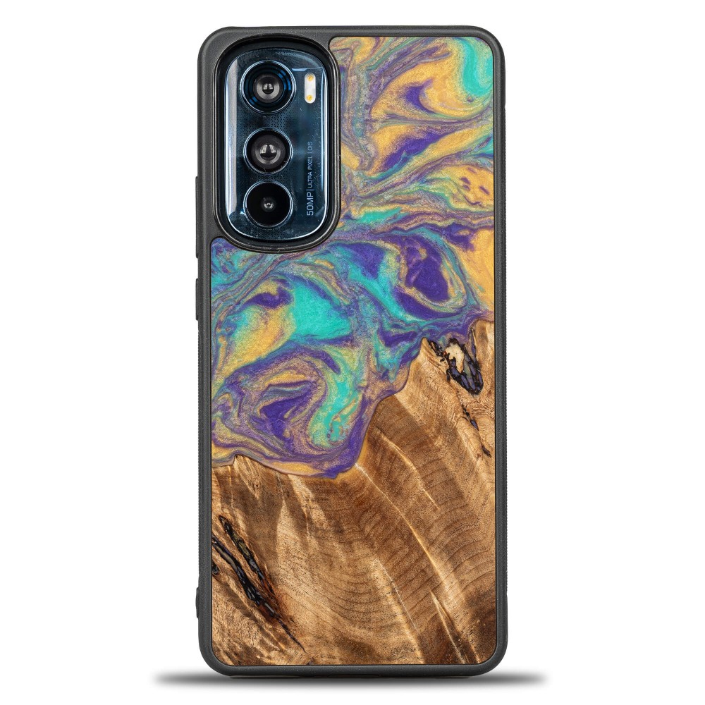 Bewood Resin Case - Motorola Edge 30 - Planets - Mercury