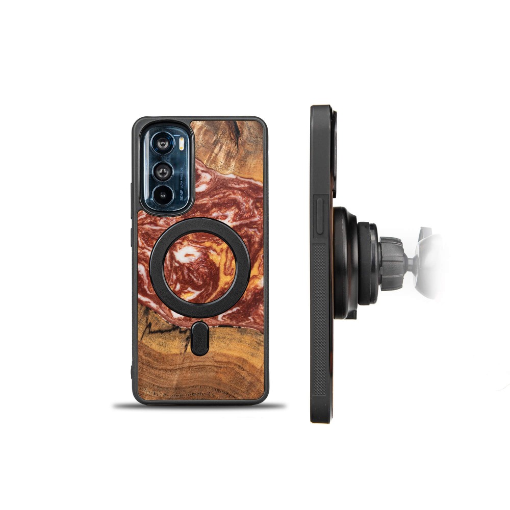 Bewood Resin Case - Motorola Edge 30 - Planets - Mars