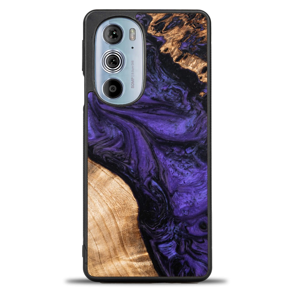 Bewood Resin Case - Motorola Edge 30 Pro - Violet