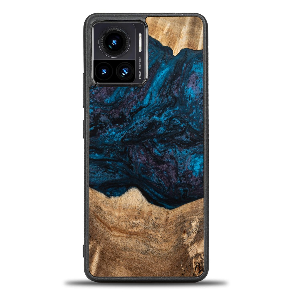 Bewood Resin Case - Motorola Edge 30 Ultra - Planets - Neptune