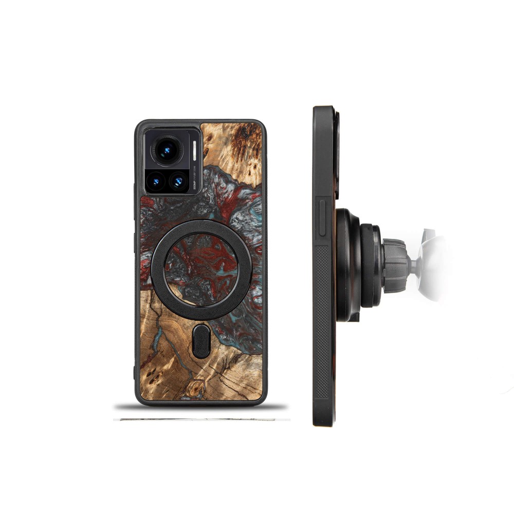 Bewood Resin Case - Motorola Edge 30 Ultra - Planets - Pluto