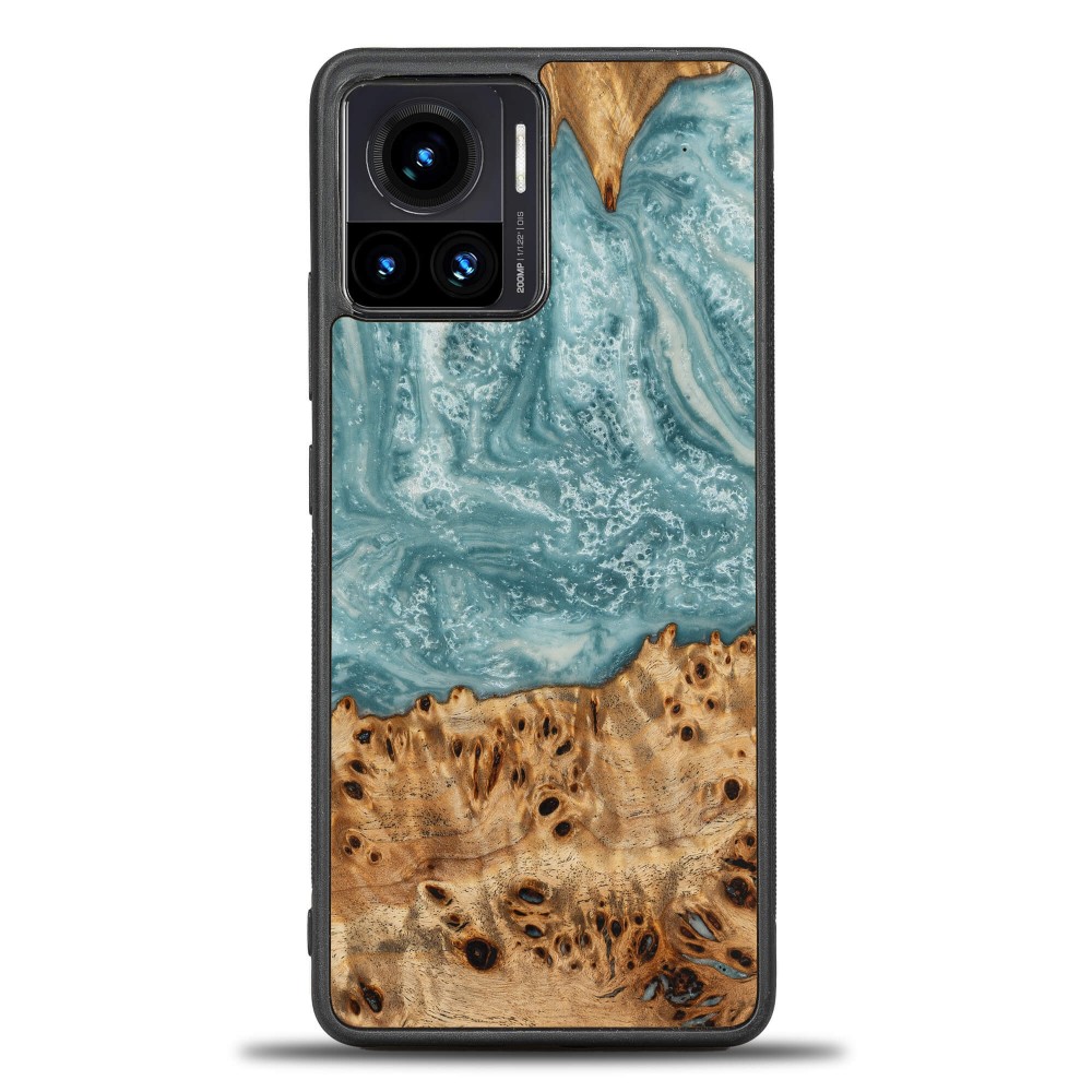 Bewood Resin Case - Motorola Edge 30 Ultra - Planets - Uranus