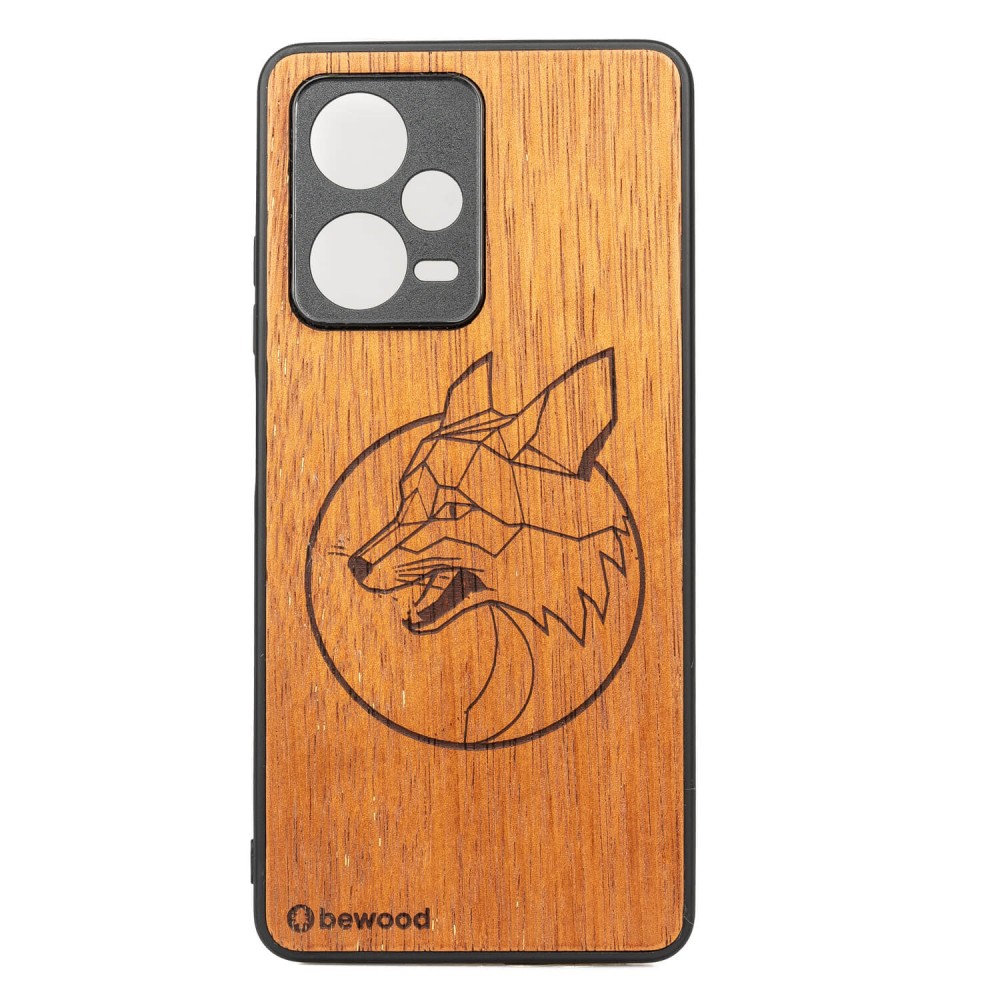 Drewniane Etui Bewood Redmi Note 12 5G LIS MERBAU