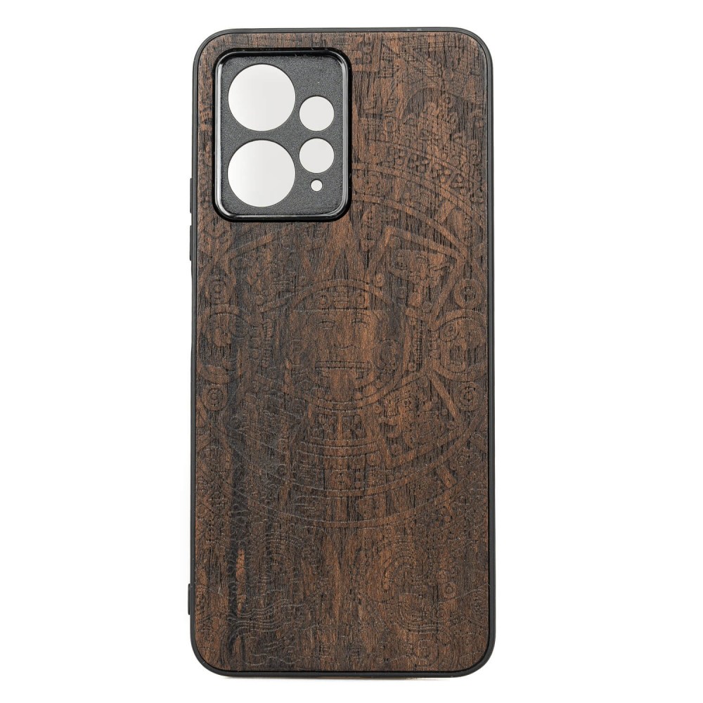 Redmi Note 12 4G Aztec Calendar Ziricote Bewood Wood Case
