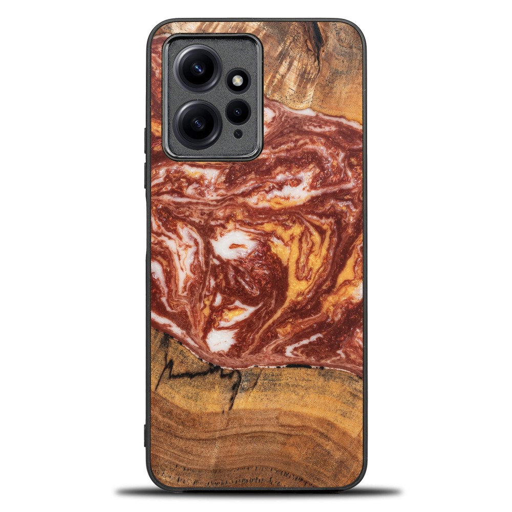 Bewood Resin Case - Redmi Note 12 4G - Planets - Mars