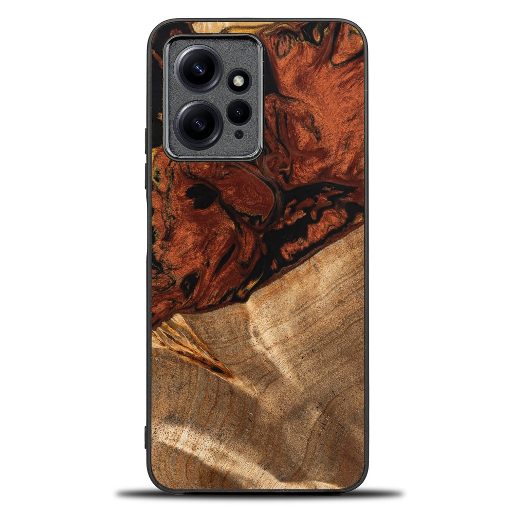 Bewood Resin Case - Redmi Note 12 4G - 4 Elements - Fire