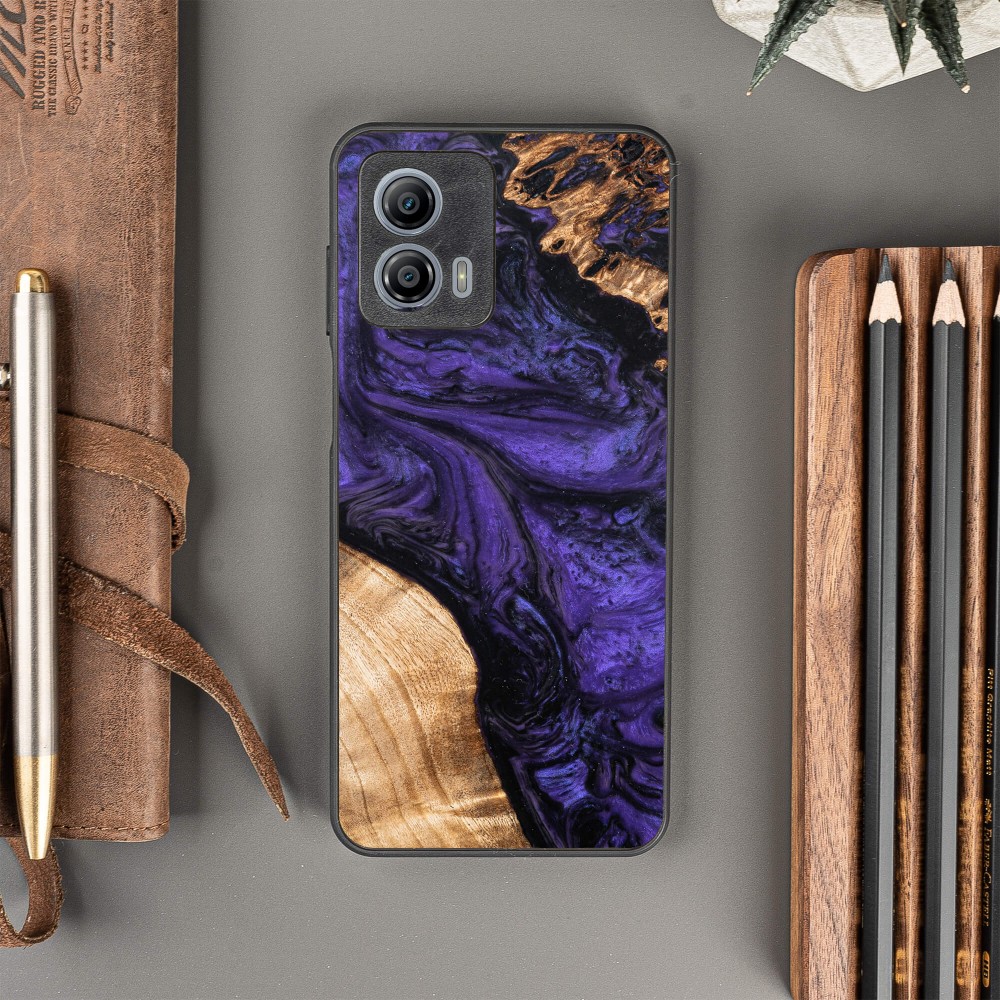 Bewood Resin Case - Motorola G53 5G - Violet