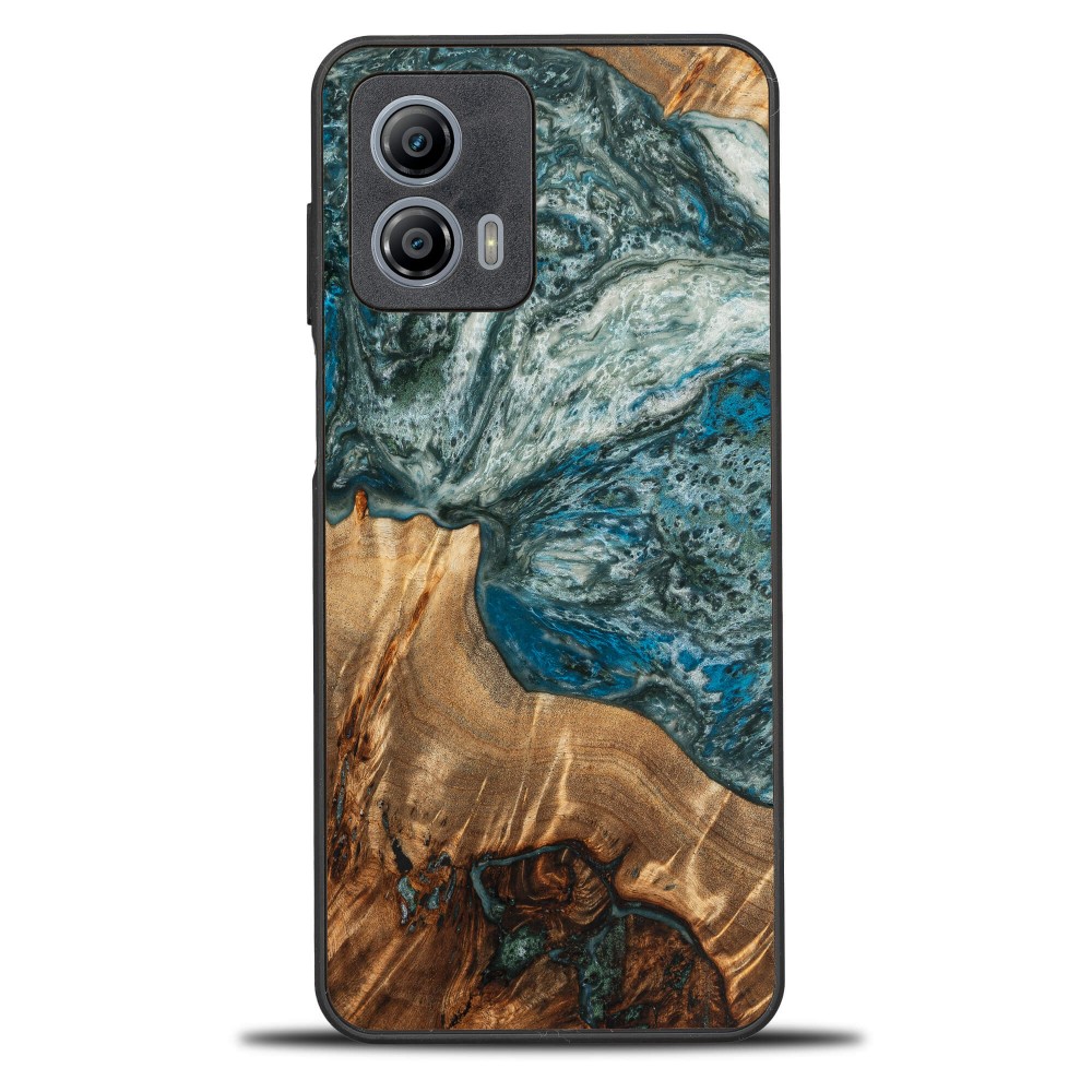 Bewood Resin Case - Motorola G53 5G - Planets - Earth