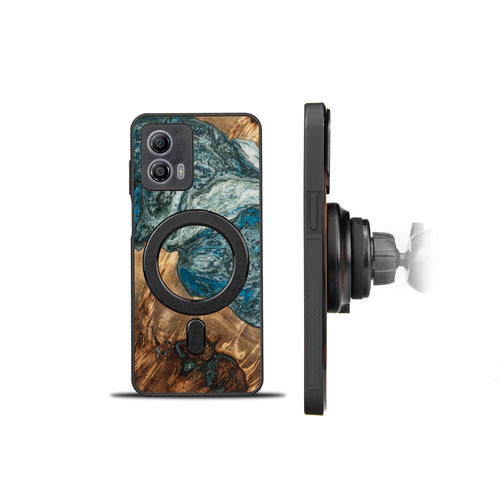 Bewood Resin Case - Motorola G53 5G - Planets - Earth