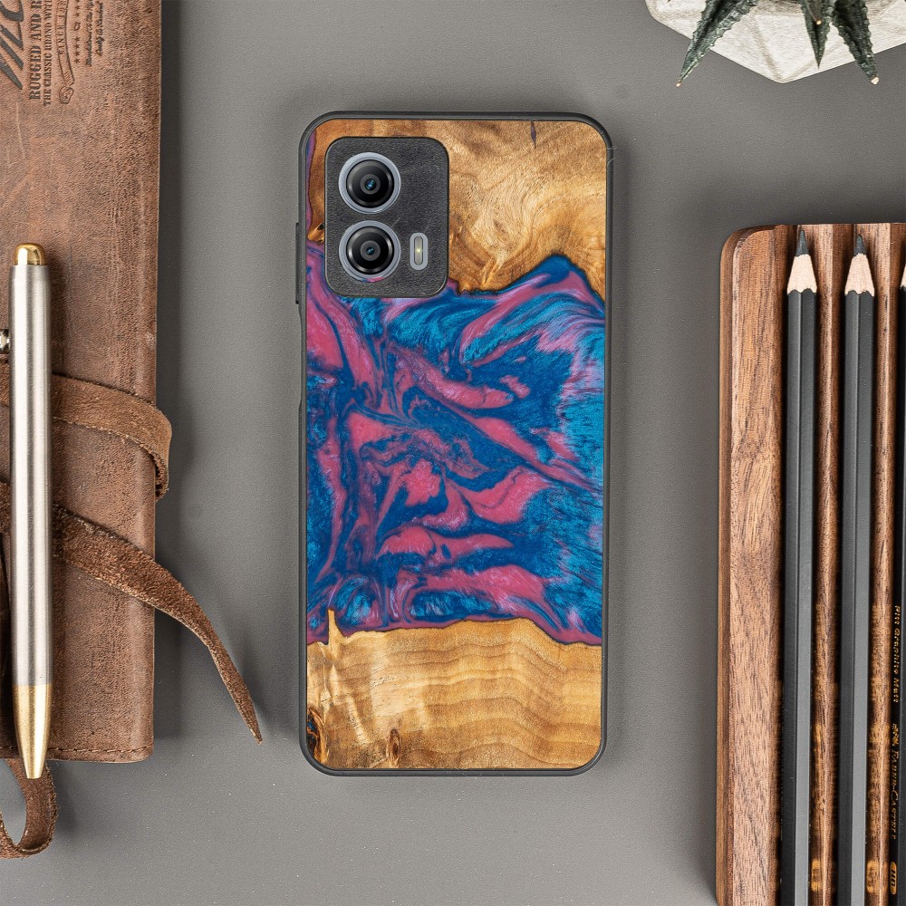 Bewood Resin Case - Motorola G53 5G - Neons - Vegas