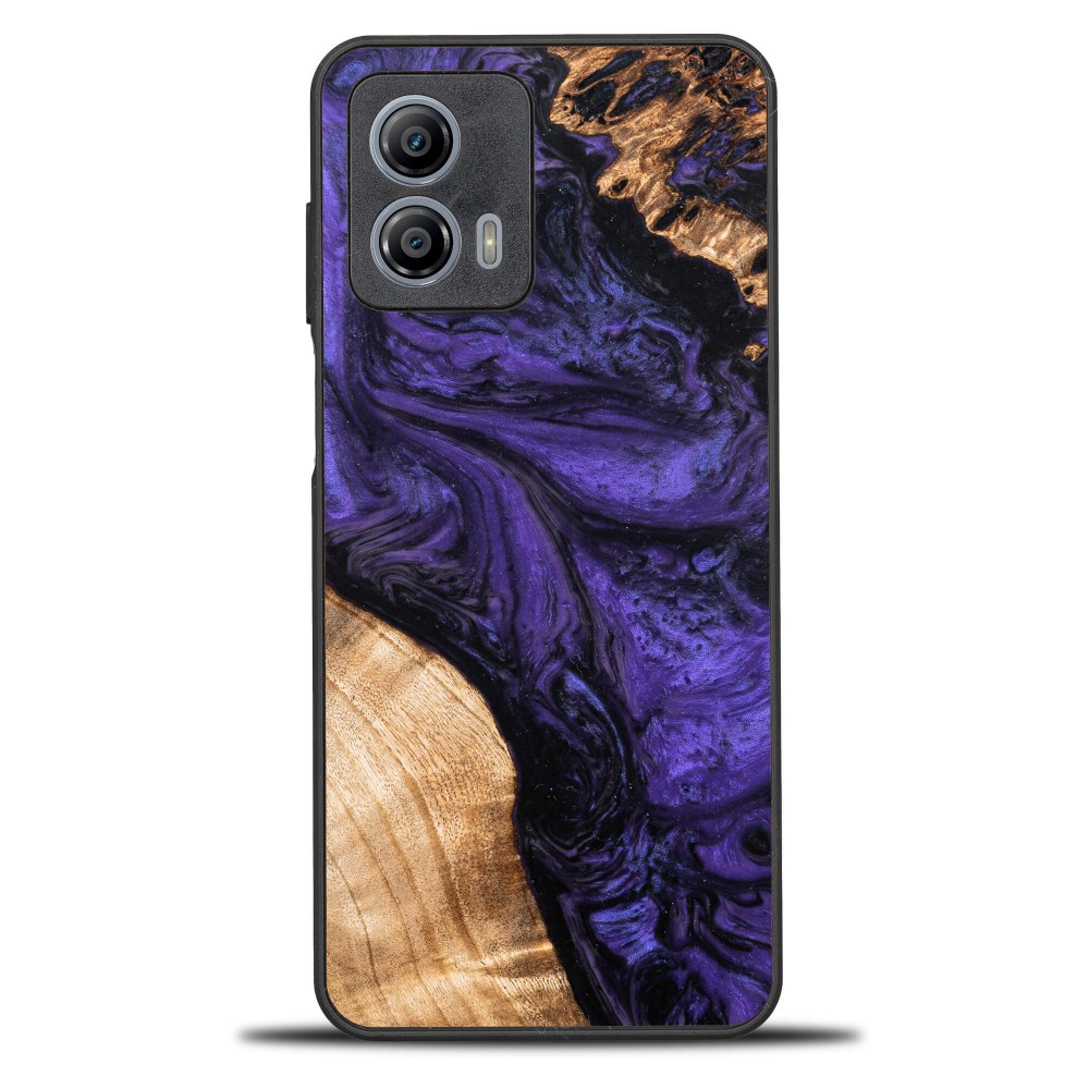 Bewood Resin Case - Motorola G73 5G - Violet