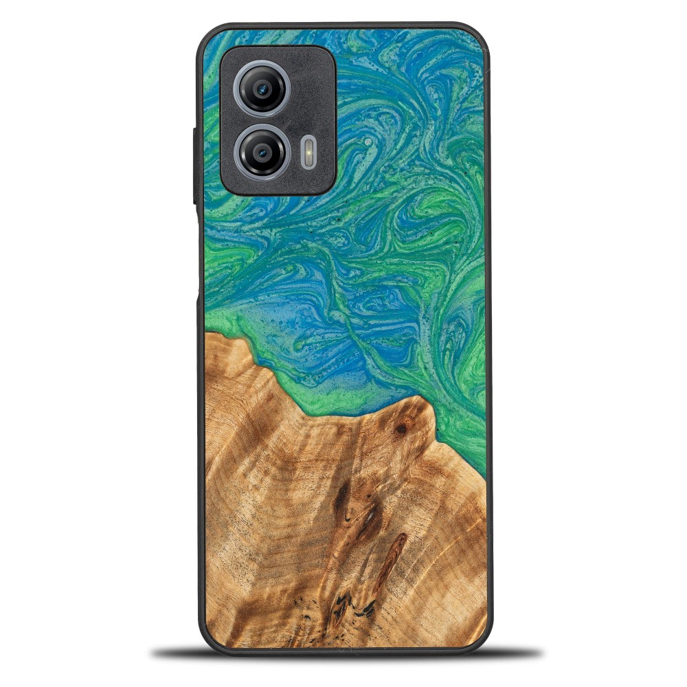 Bewood Resin Case - Motorola G73 5G - Neons - Tokyo