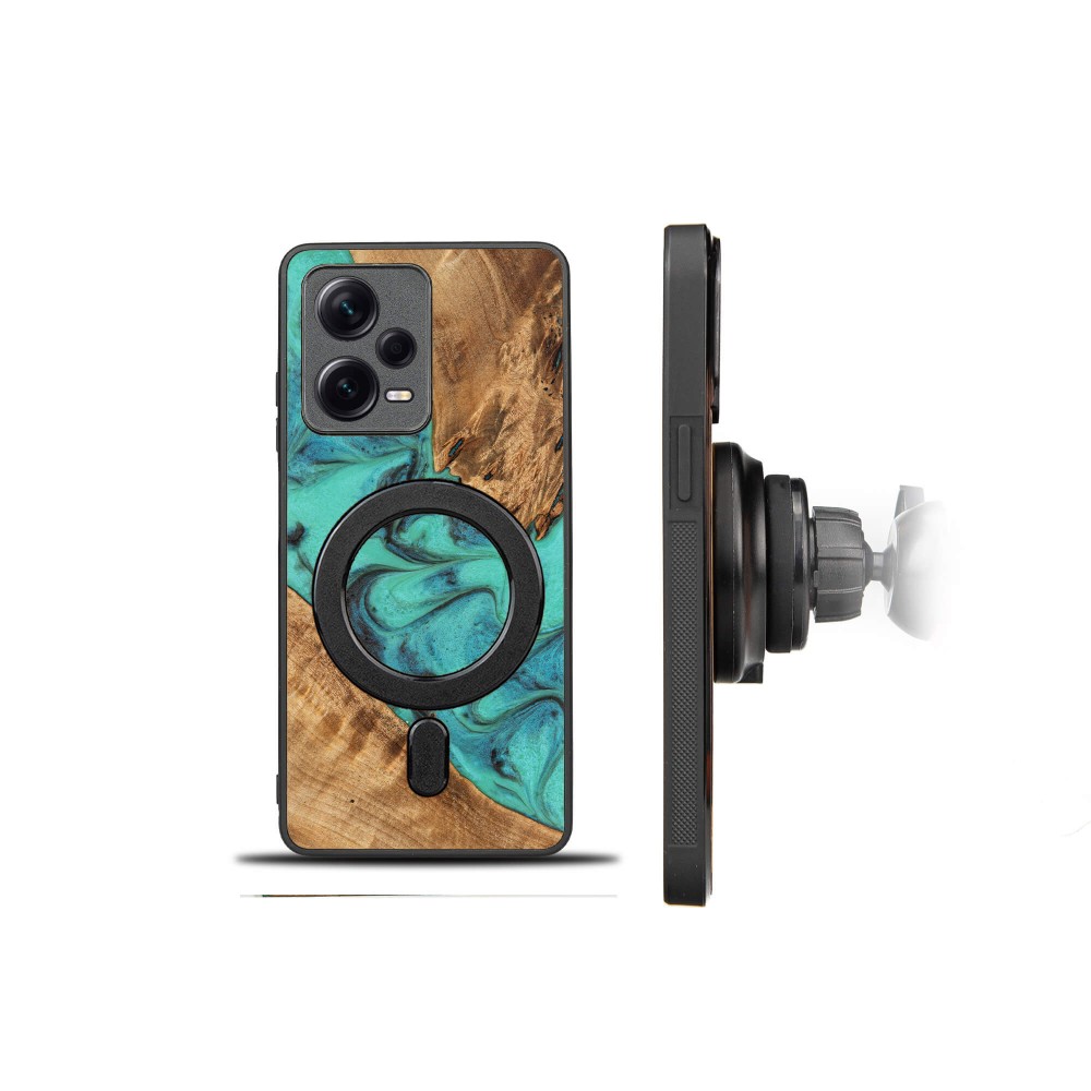 Bewood Resin Case - Redmi Note 12 5G - Turquoise