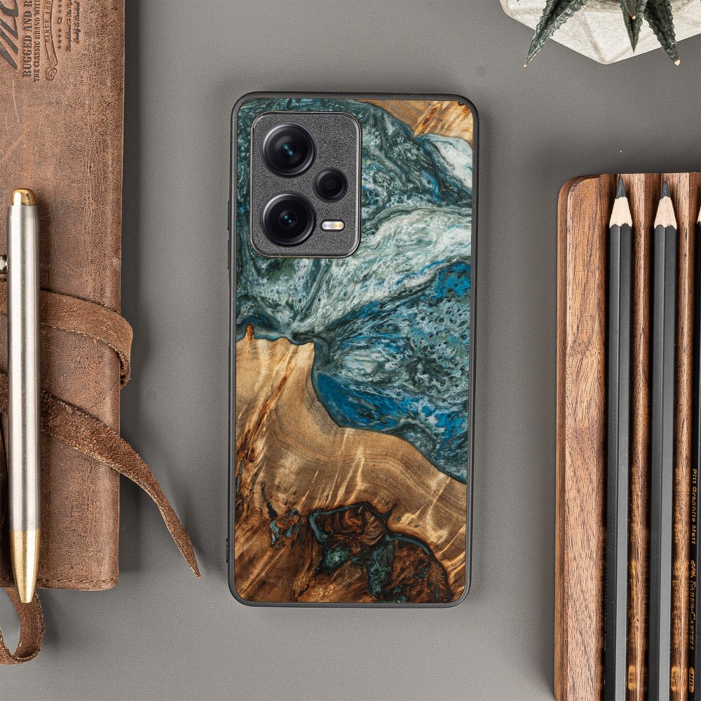 Bewood Resin Case - Redmi Note 12 5G - Planets - Earth