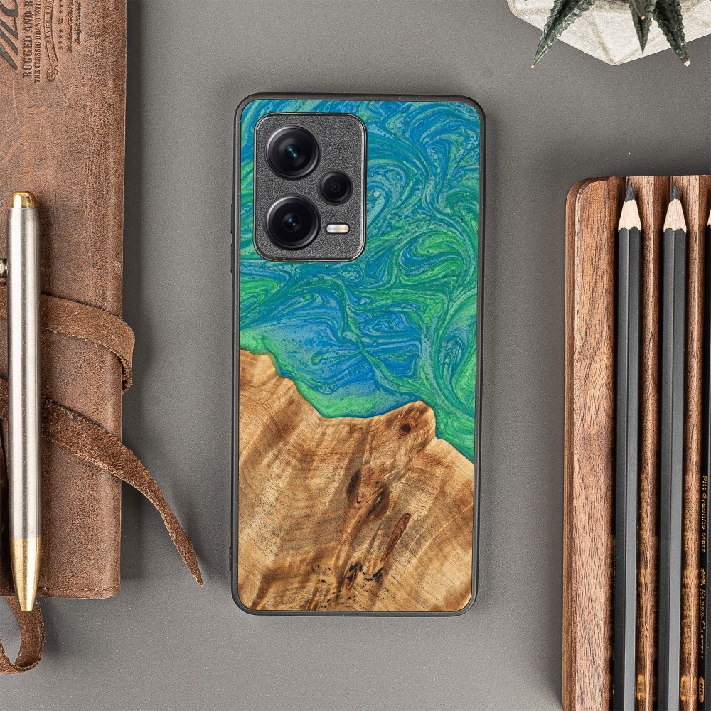 Bewood Resin Case - Redmi Note 12 5G - Neons - Tokyo