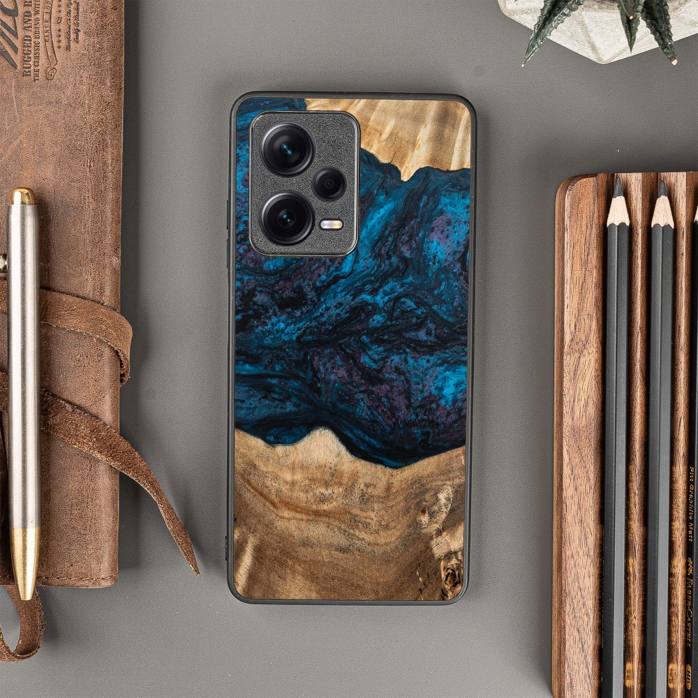 Etui Bewood Unique - Redmi Note 12 Pro 5G - Planets - Neptun