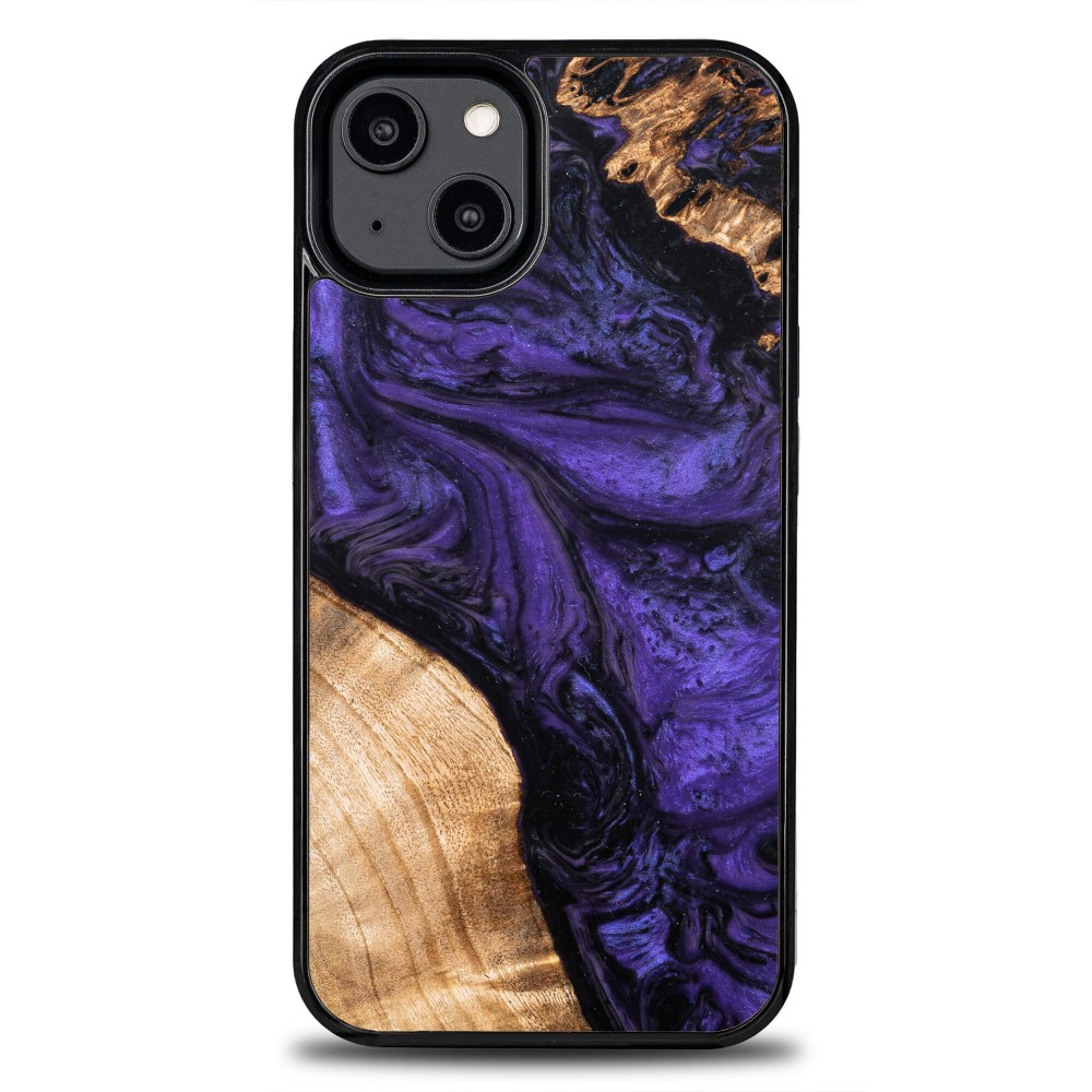 Etui Bewood Unique do iPhone 15 - Violet