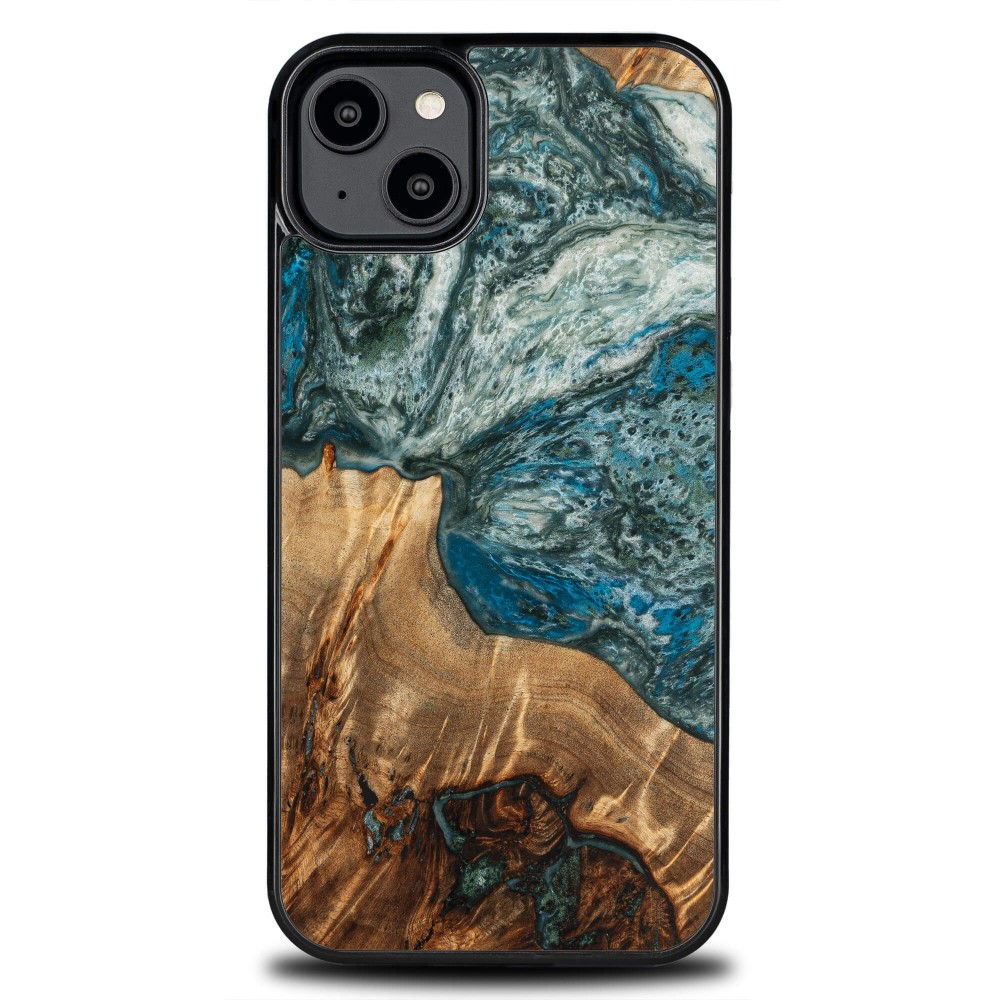 Bewood Resin Case - iPhone 15 Plus - Planets - Earth