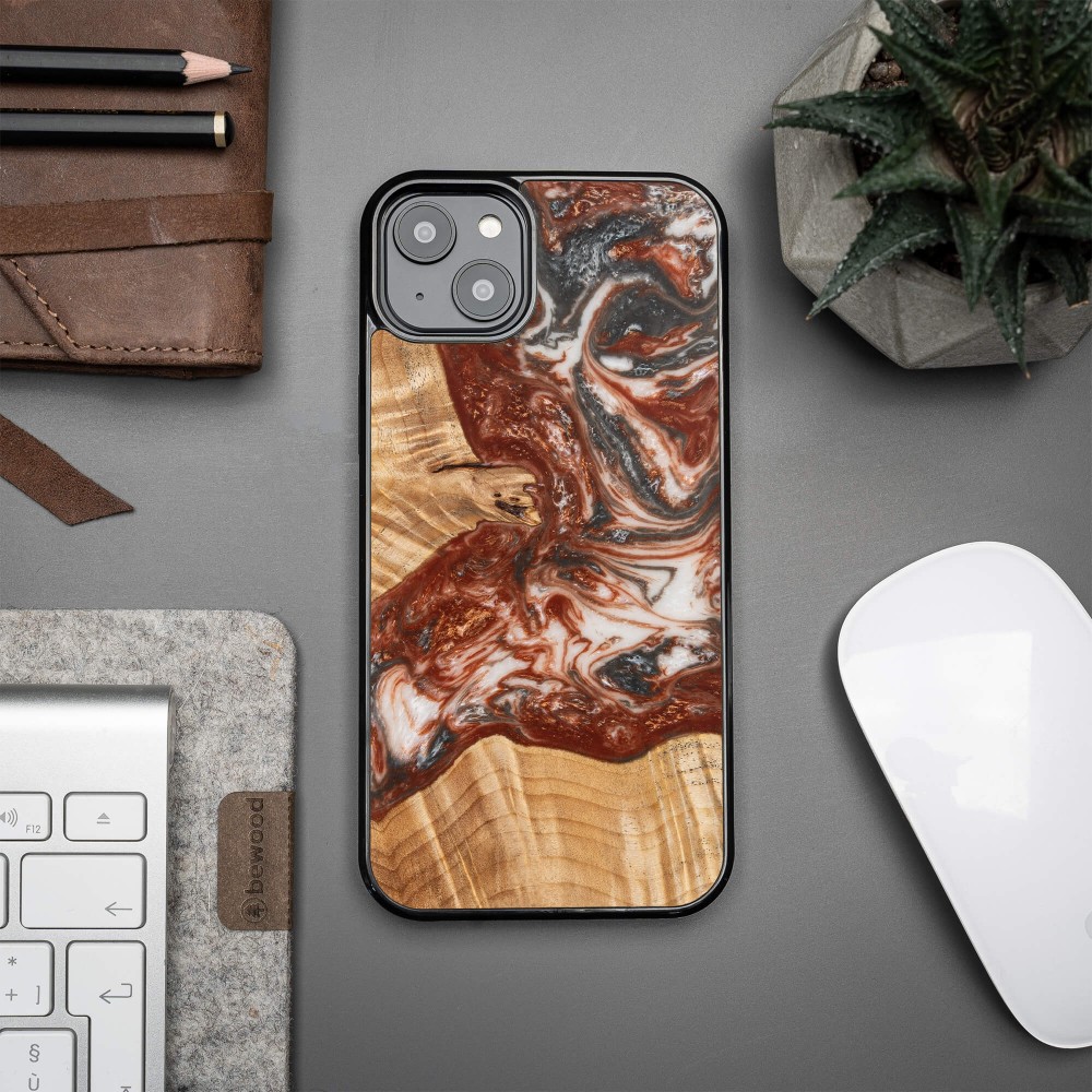 Etui Bewood Unique do iPhone 15 Plus - Planets - Wenus