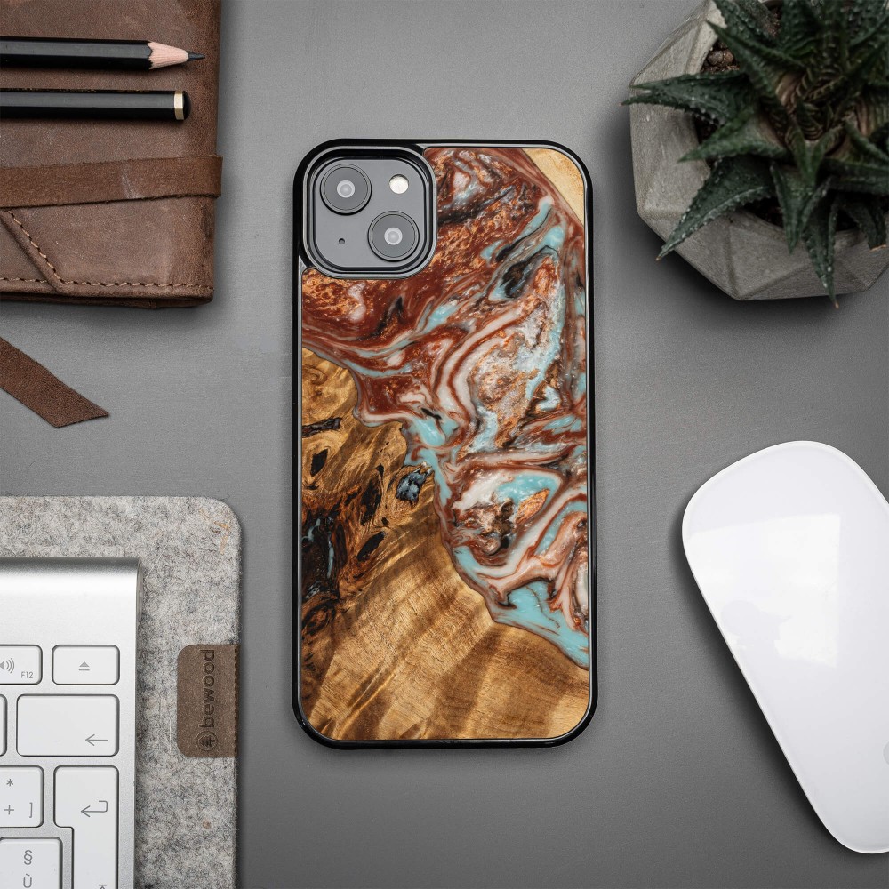 Bewood Resin Case - iPhone 15 Plus - Planets - Jupiter