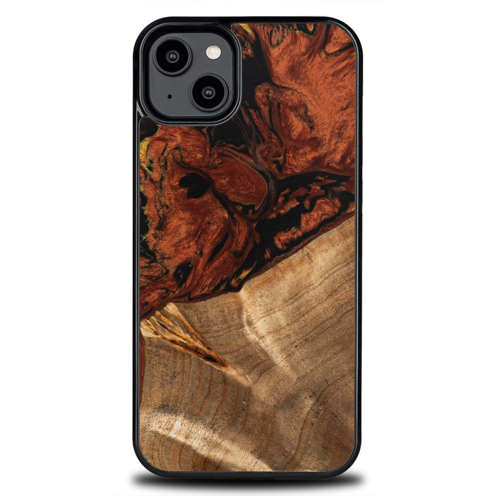 Bewood Resin Case - iPhone 15 Plus - 4 Elements - Fire