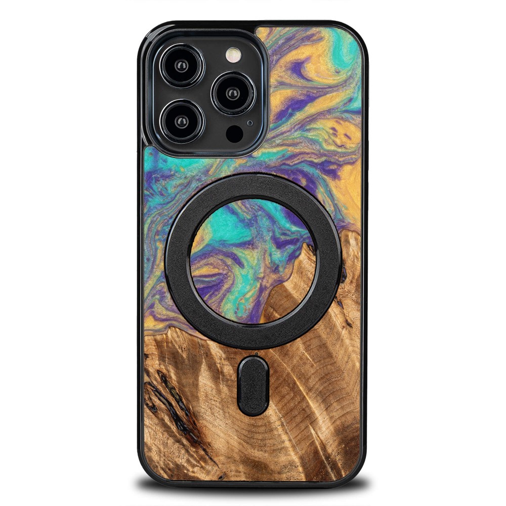 Bewood Resin Case - iPhone 15 Pro Max - Planets - Mercury - MagSafe