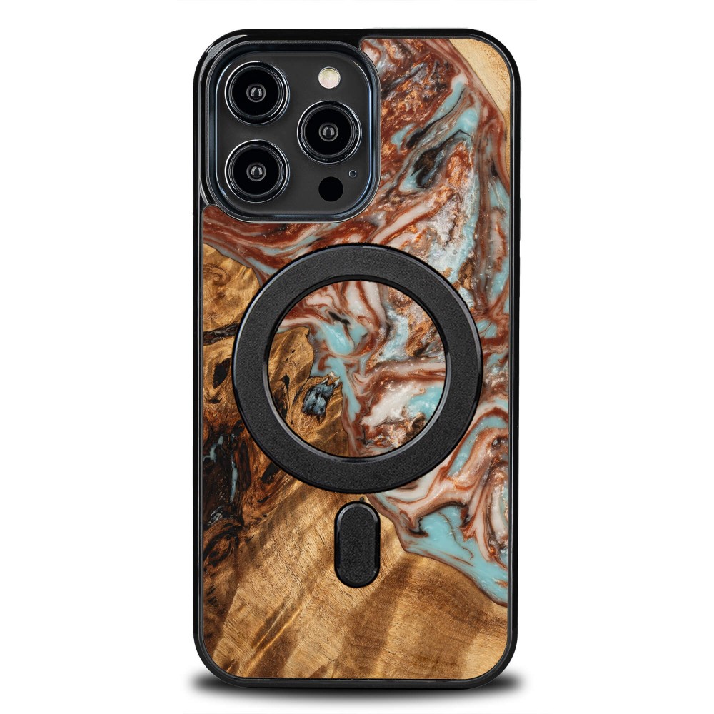 Bewood Resin Case - iPhone 15 Pro Max - Planets - Jupiter - MagSafe