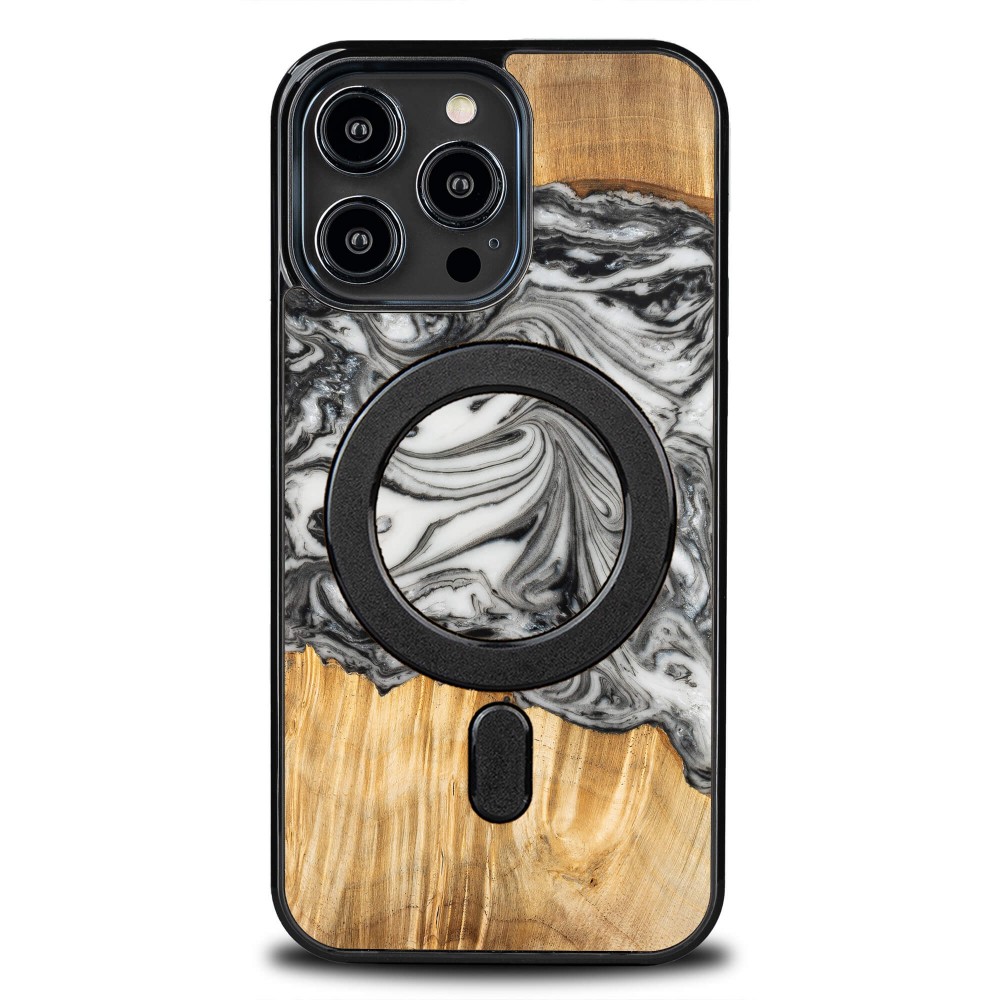 Etui Bewood Unique do iPhone 15 Pro Max - 4 Żywioły - Ziemia z MagSafe