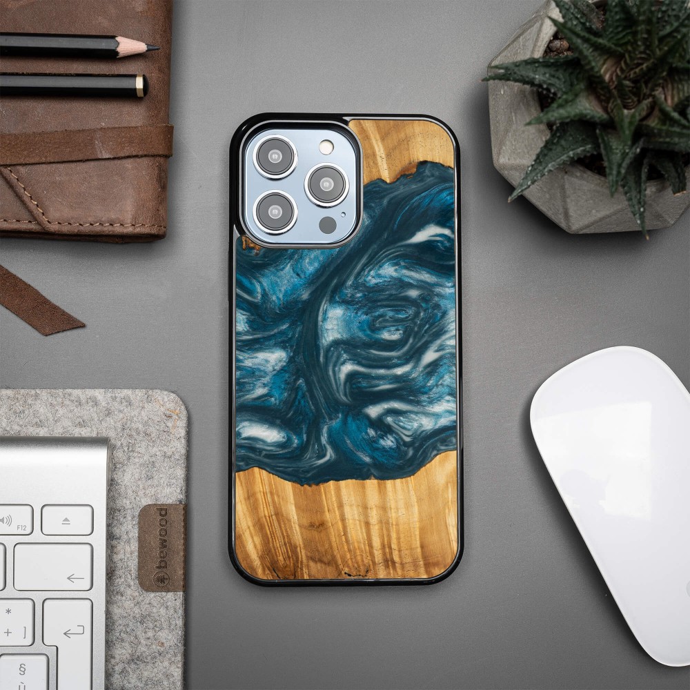 Etui Bewood Unique do iPhone 15 Pro Max - 4 Żywioły - Powietrze