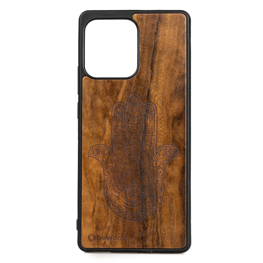 Drewniane Etui Bewood Motorola Edge 40 Pro HAMSA IMBUIA