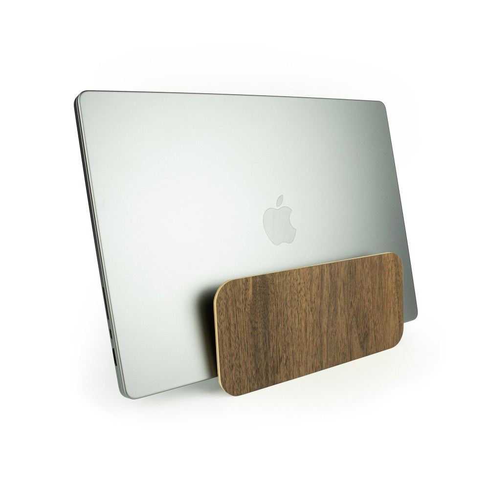 Bewood Laptop Holder - White - Walnut