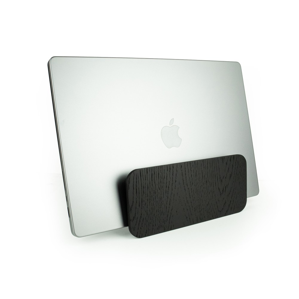 Uchwyt na laptop - Bewood Laptop Holder - Black - Czarny Dąb