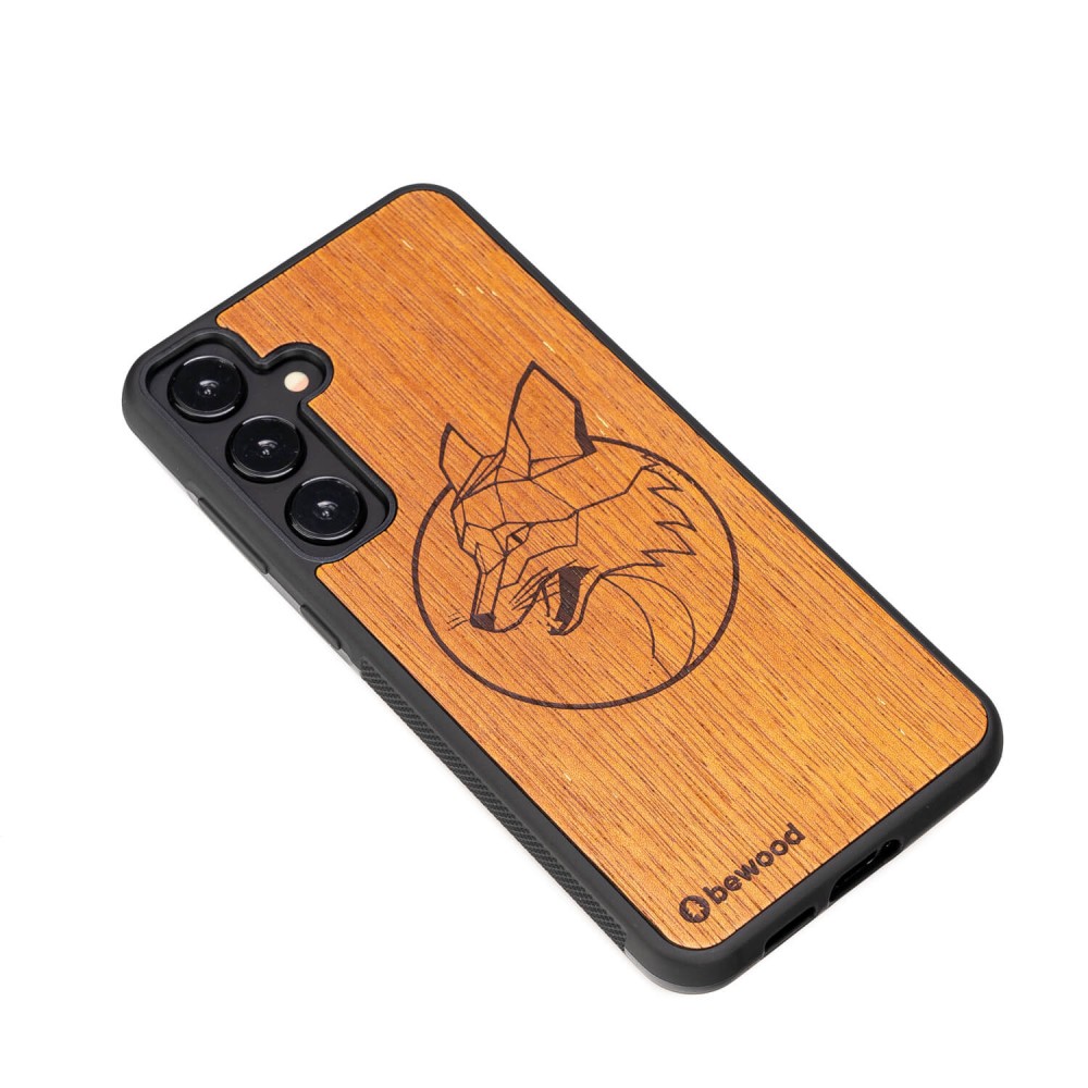 Samsung Galaxy S24 Plus Fox Merbau Bewood Wood Case