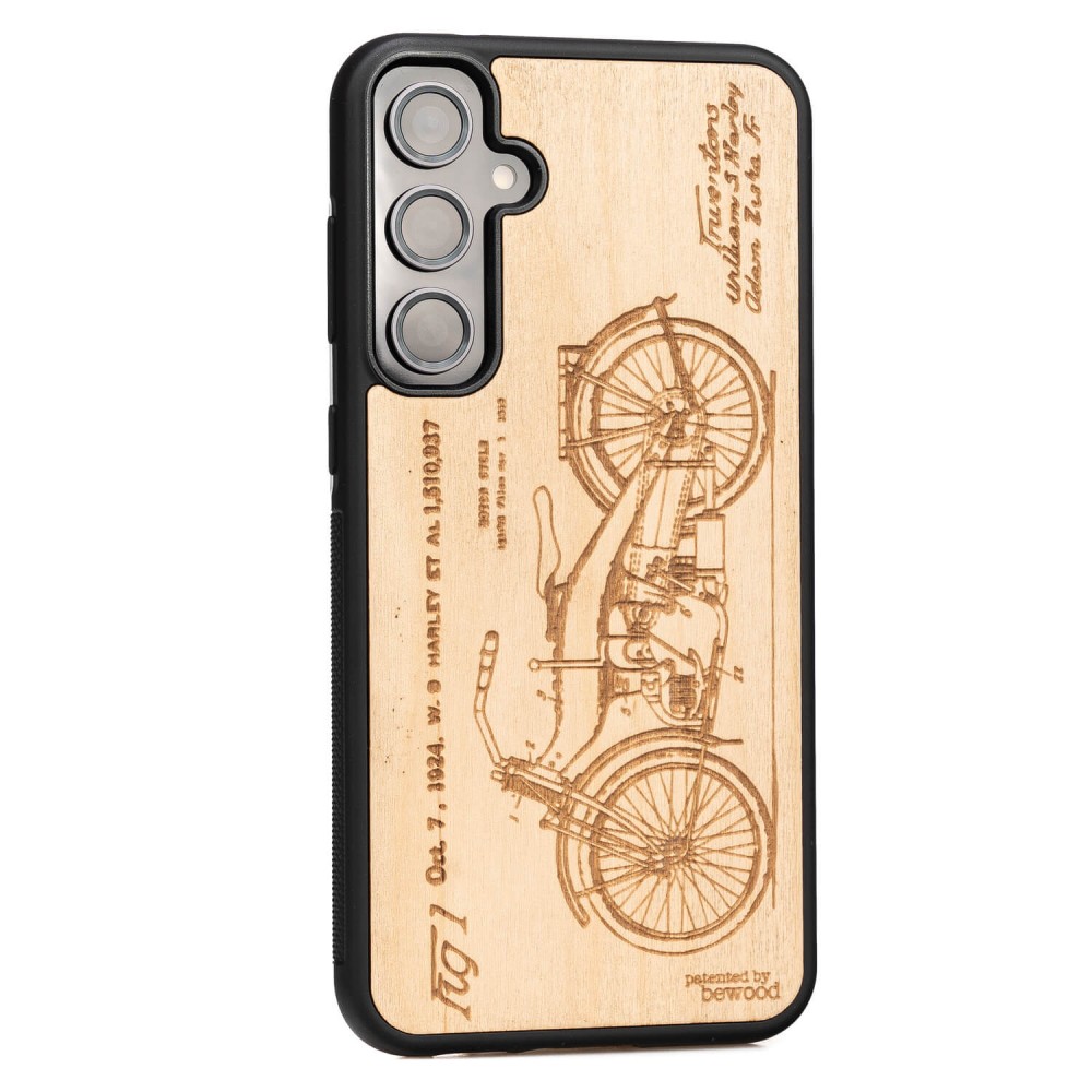 Drewniane Etui Bewood na Samsung Galaxy S23 FE HARLEY PATENT ANIEGRE