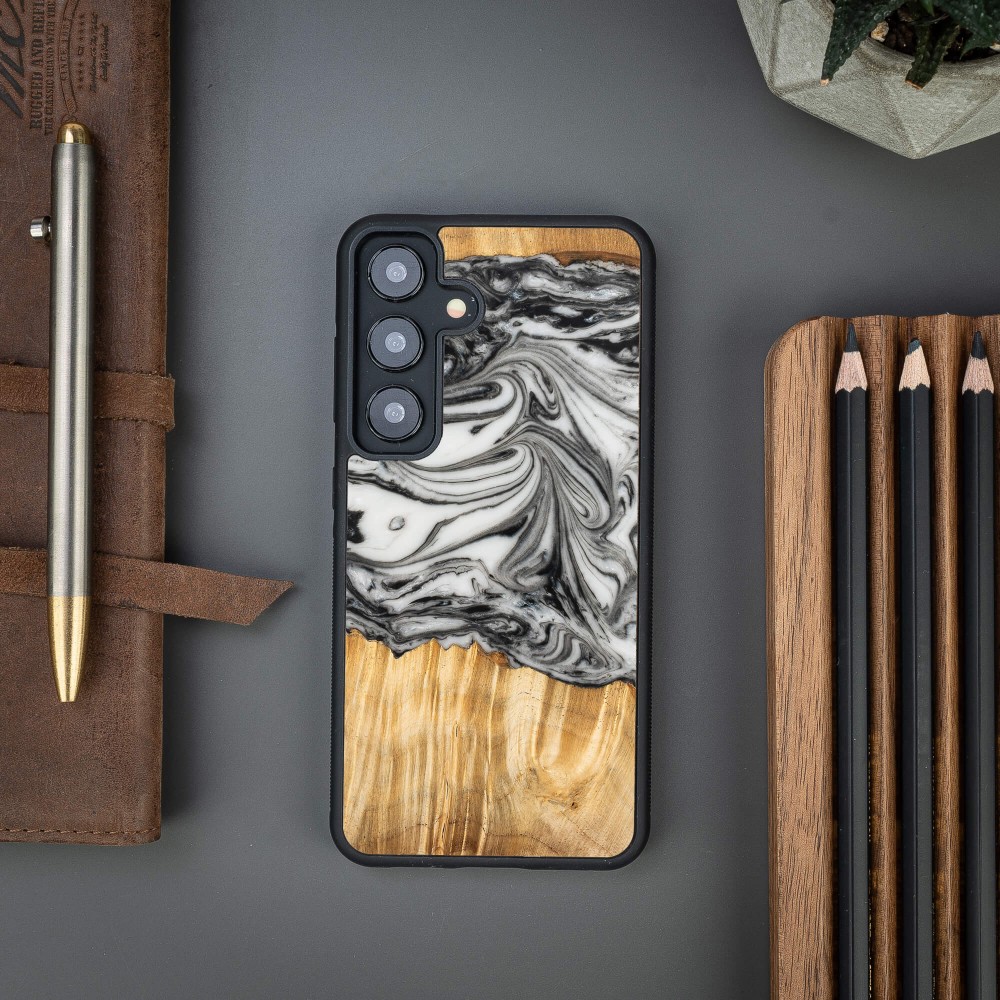 Bewood Resin Case - Samsung Galaxy A55 5G - 4 Elements - Earth