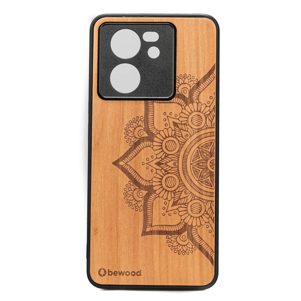 Drewniane Etui Bewood na Xiaomi 13T / 13T Pro MANDALA JABŁOŃ