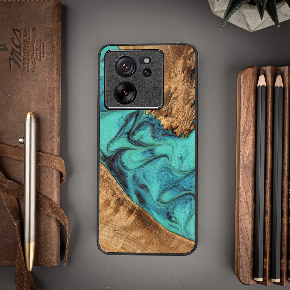 Bewood Resin Case - Xiaomi 13T / 13T Pro - Turquoise