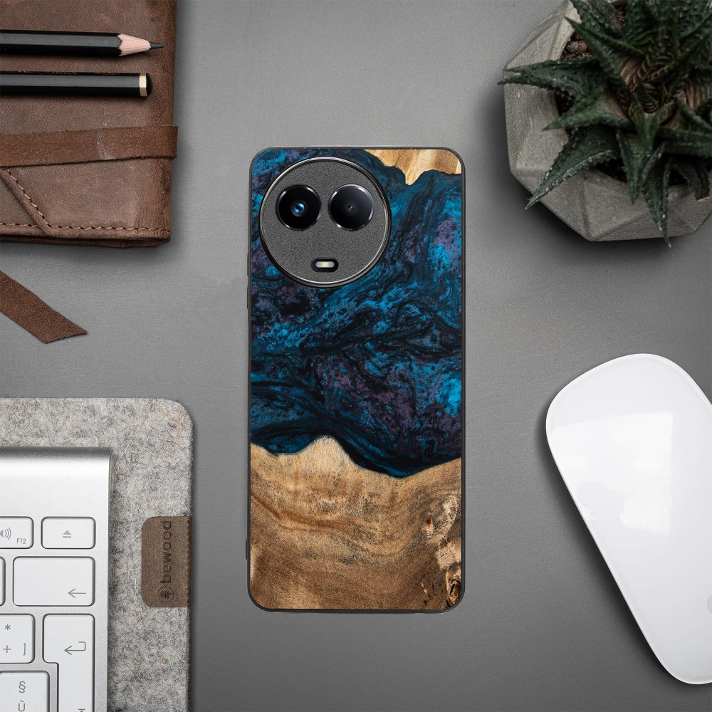 Bewood Resin Case for Realme 11 5G - Planets - Neptune