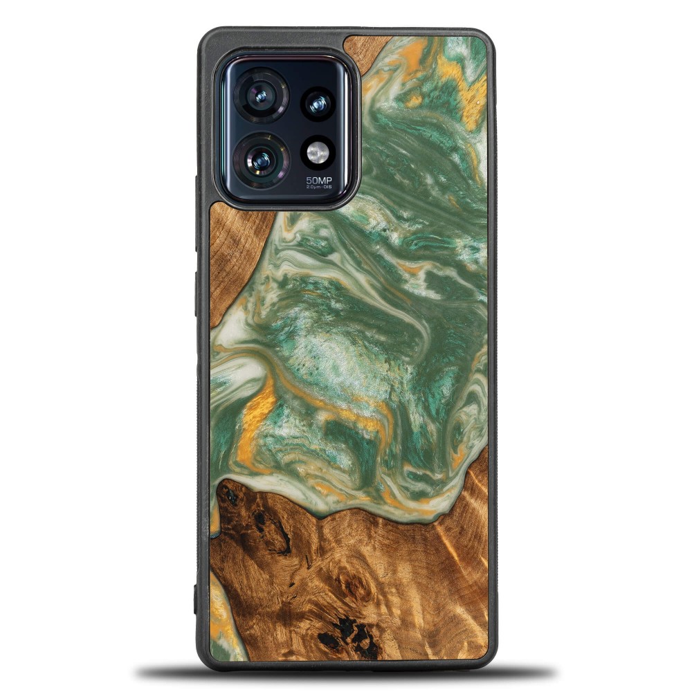 Bewood Resin Case - Motorola Edge 40 Pro - 4 Elements - Water