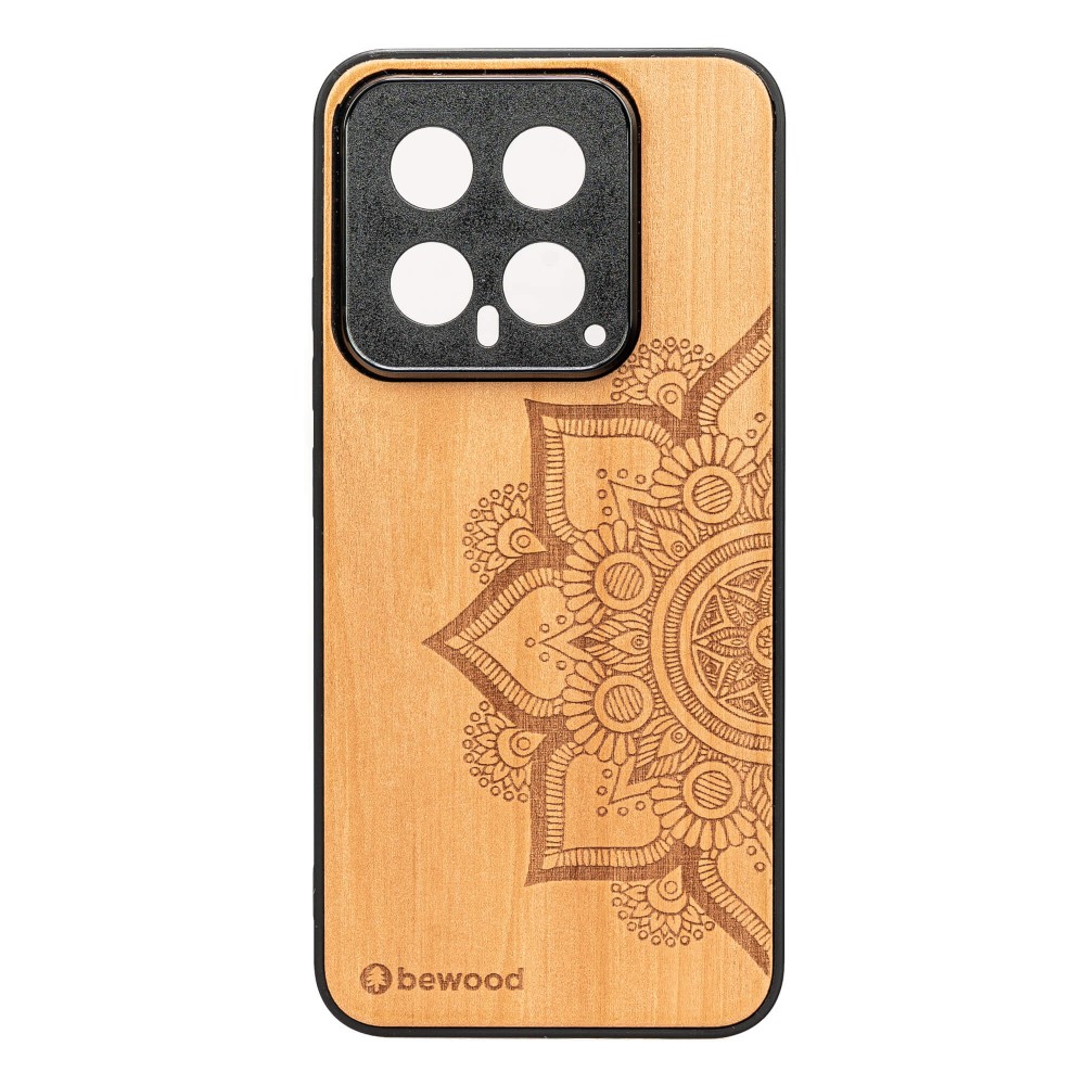 Drewniane Etui Bewood na Xiaomi 14 MANDALA JABŁOŃ