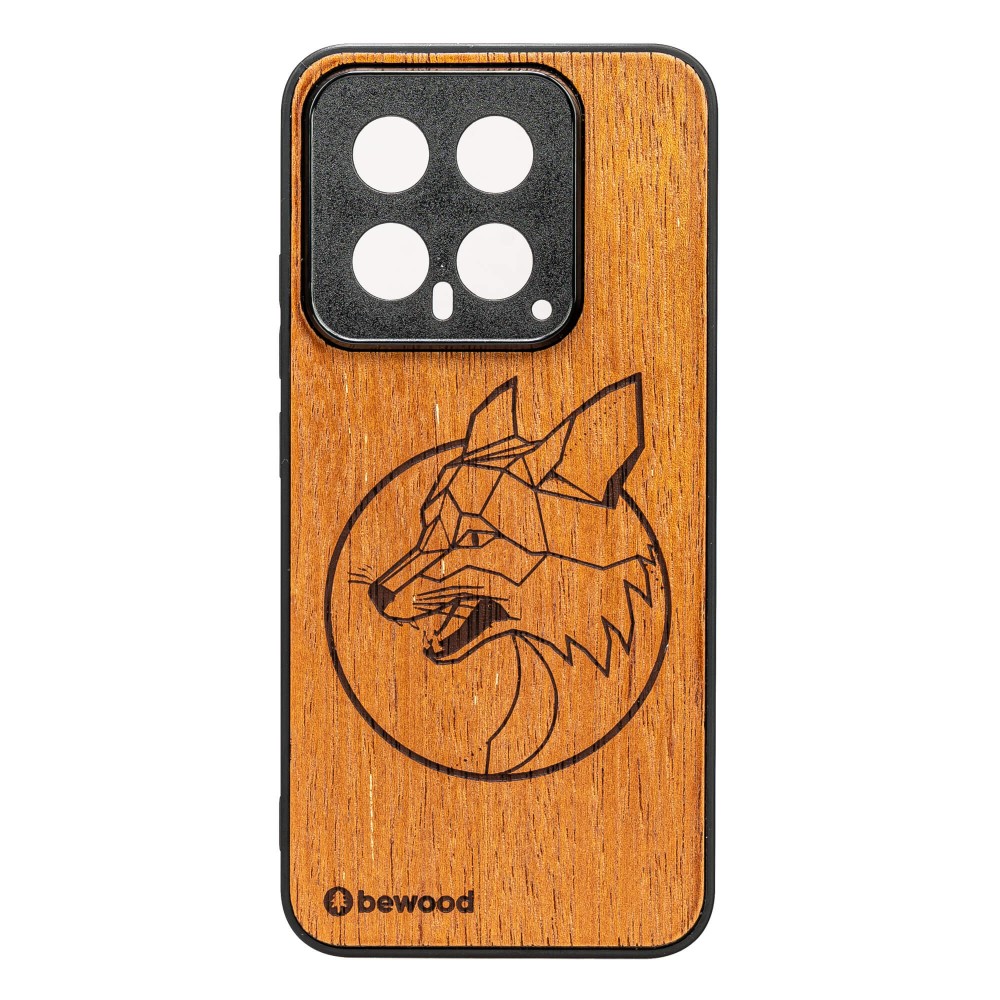 Xiaomi 14 Fox Merbau Bewood Wood Case