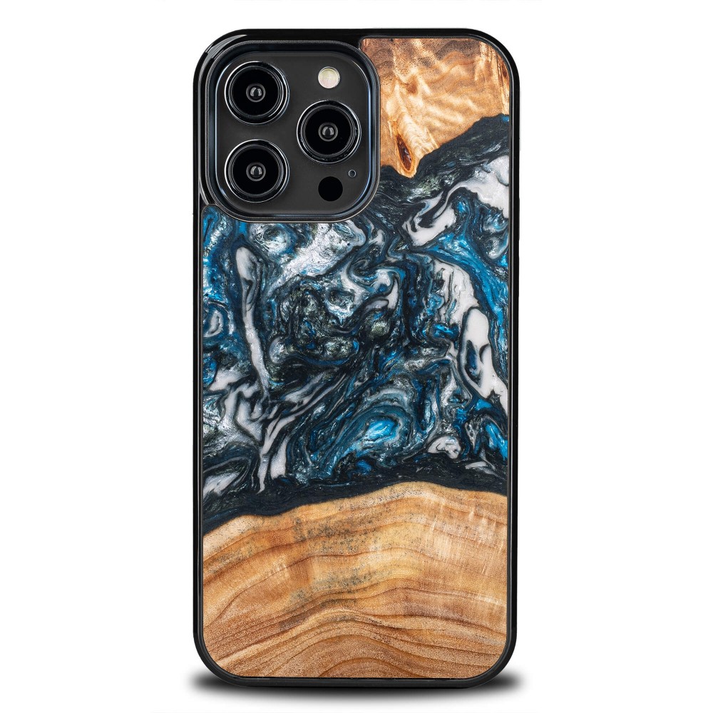 Bewood Resin Case - iPhone 14 Pro Max - Planets - Earth