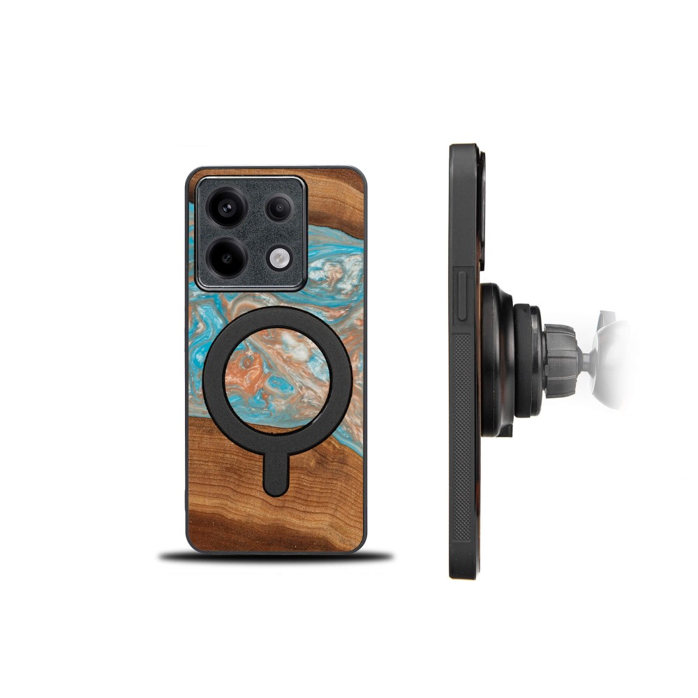 Bewood Resin Case - Xiaomi Redmi Note 13 5G - Planets - Saturn